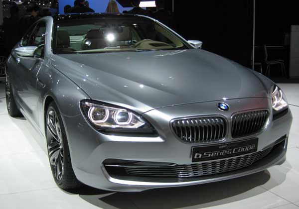The "concept" BMW 6-Series Coupe is almost identical to the production 