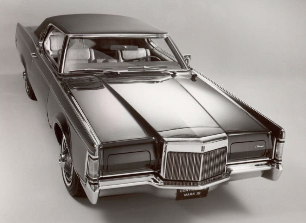 This 1970 Lincoln Continental Mk III was definitely a statement car.  An executive's personal luxury car.
